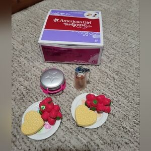 American Girl Doll Waffle Breakfast Set In Box